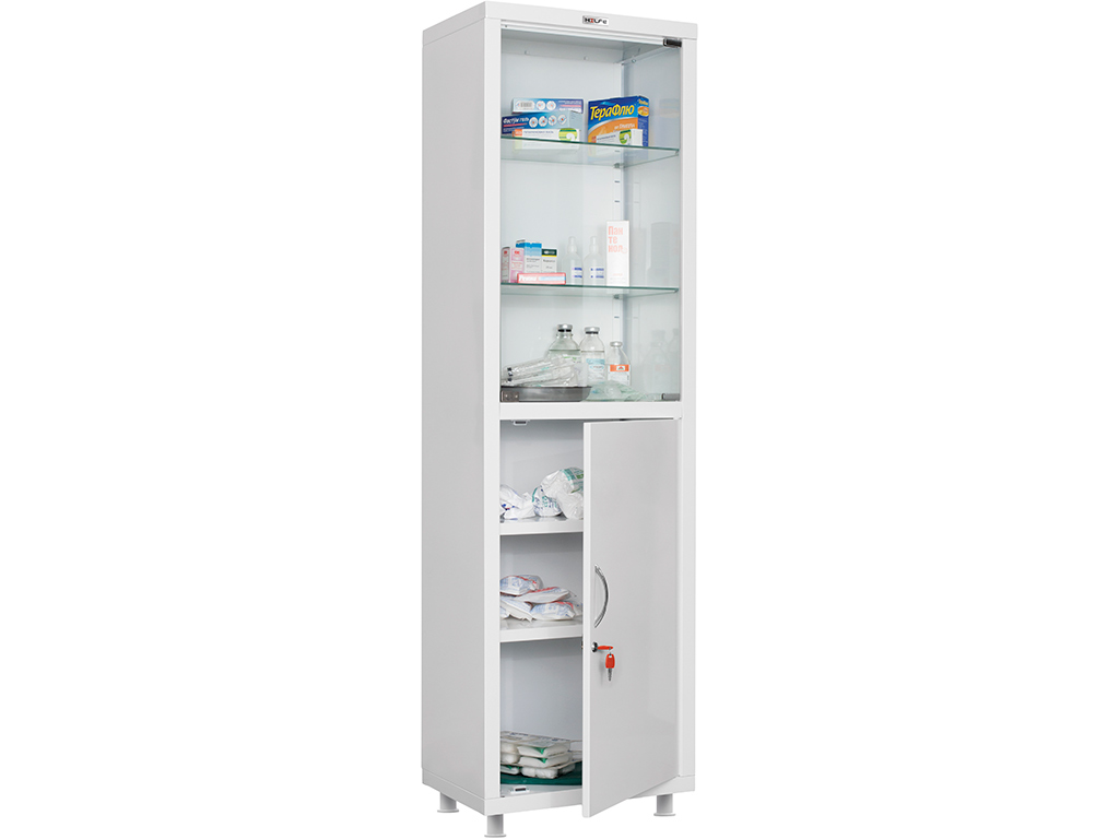Медицинский шкаф HILFE МД 1 1657/SG